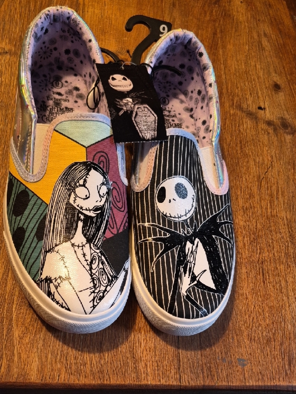 The Nightmare Before Christmas Slip-On Flats - Jack & Sally Graphic - Picture 5 of 5